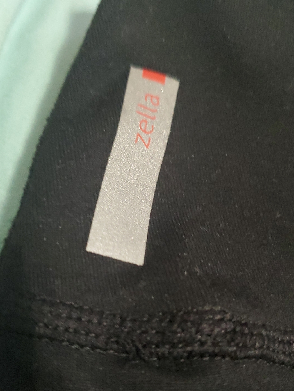 NWT Zella Black High Waist Straight Leg Pants Size 8 🖤 - Picture 14 of 14